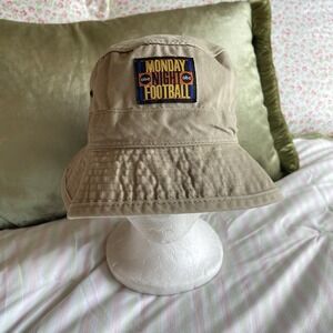 Vintage‎ ABC Monday Night Football Bucket Hat NFL Khaki Sports Specialties